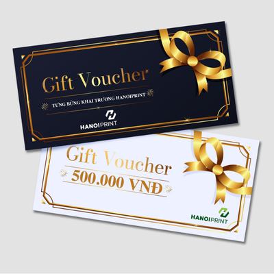 Phiếu voucher quà tặng